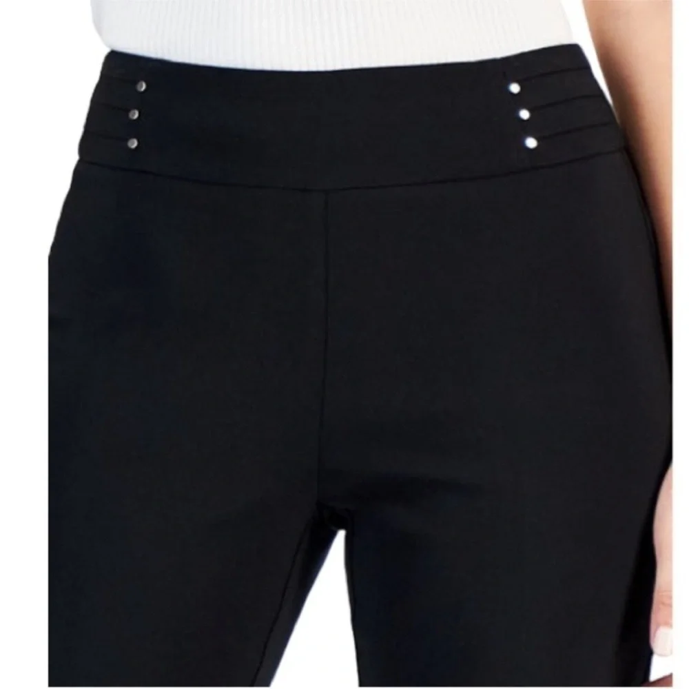 JM Collection Black Capri Pants M Women’s - Picture 2 of 5